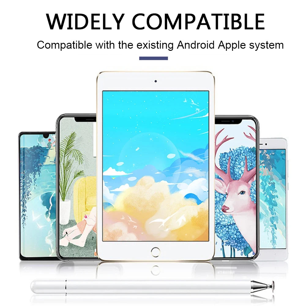 Stylus Pen, 3-in-1 Multifunctional Portable, Touch Screen Pen for iPad Android Phones Tablets